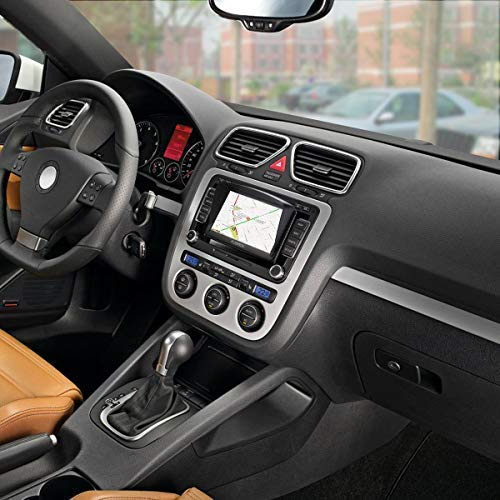 FLOUREON 7 Inch Capacitive LCD Touch Screen Truck&Car GPS Navigation SAT NAV Navigator Lifetime Map Updates 8GB(Black)