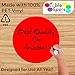 Table Spots for Teachers, No Staining or Shadows, Complete Erase! Use in Class All Year! Dry Erase Only, 10 Pack Multicolor Circles, Wall Stickers, Decals, Abaco Brands, USA