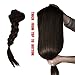 14''-22'' Double Weft Clip in 100% Remy Human Hair Extensions Grade 7A Quality Full Head Thick Long Soft Silky Straight 8pcs 18clips for Women Fashion (20