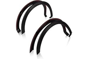 DOTCOM Fender Flares,Fit For 2009 2010 2011 2012 2013 2014 Ford F150 Styleside with 67.0/78.8"/97.4" Bed Length Models(NOT not fit Platinum and Raptor models),Paintable Factory Style Wheel Flares Set