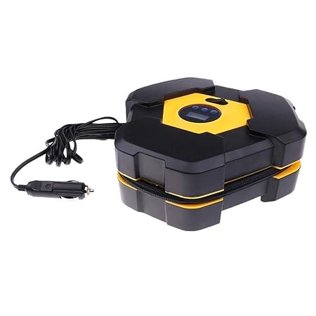 Maharsh Multi-Function 12V Auto Air Compressor Tire Tyre Inflator Pump with Gauge