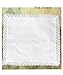 6 Pcs Gift Set Womens Lace Wedding 100%Cotton Handkerchiefs White
