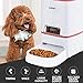 KUPPET Automatic Pet Feeder, 6L Dogs Cats Food Dispenser with Timer Programmable, Portion Control, Voice Record Remind, Distribution Alarm, IR Detect, 4 Meals a Daythumb 2