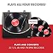ION Audio Premier LP – Wireless Bluetooth Turntable/Vinyl Record Player with Speakers, USB Conversion, RCA & Headphone Outputs – Black Finish (PREMIERLPBKXCA)thumb 3