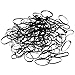 eBoot Black Elastic Bands Hair Rubber Bands Will Not Break Hair, 2000 Pieces