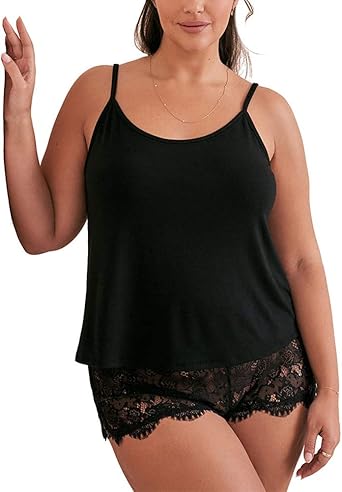 plus size lace camisoles