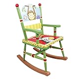 Fantasy Fields - Sunny Safari Animals Thematic Kids Wooden Rocking Chair | Imagination Inspiring Hand Crafted & Hand Painted Details   Non-Toxic, Lead Free Water-based Paint