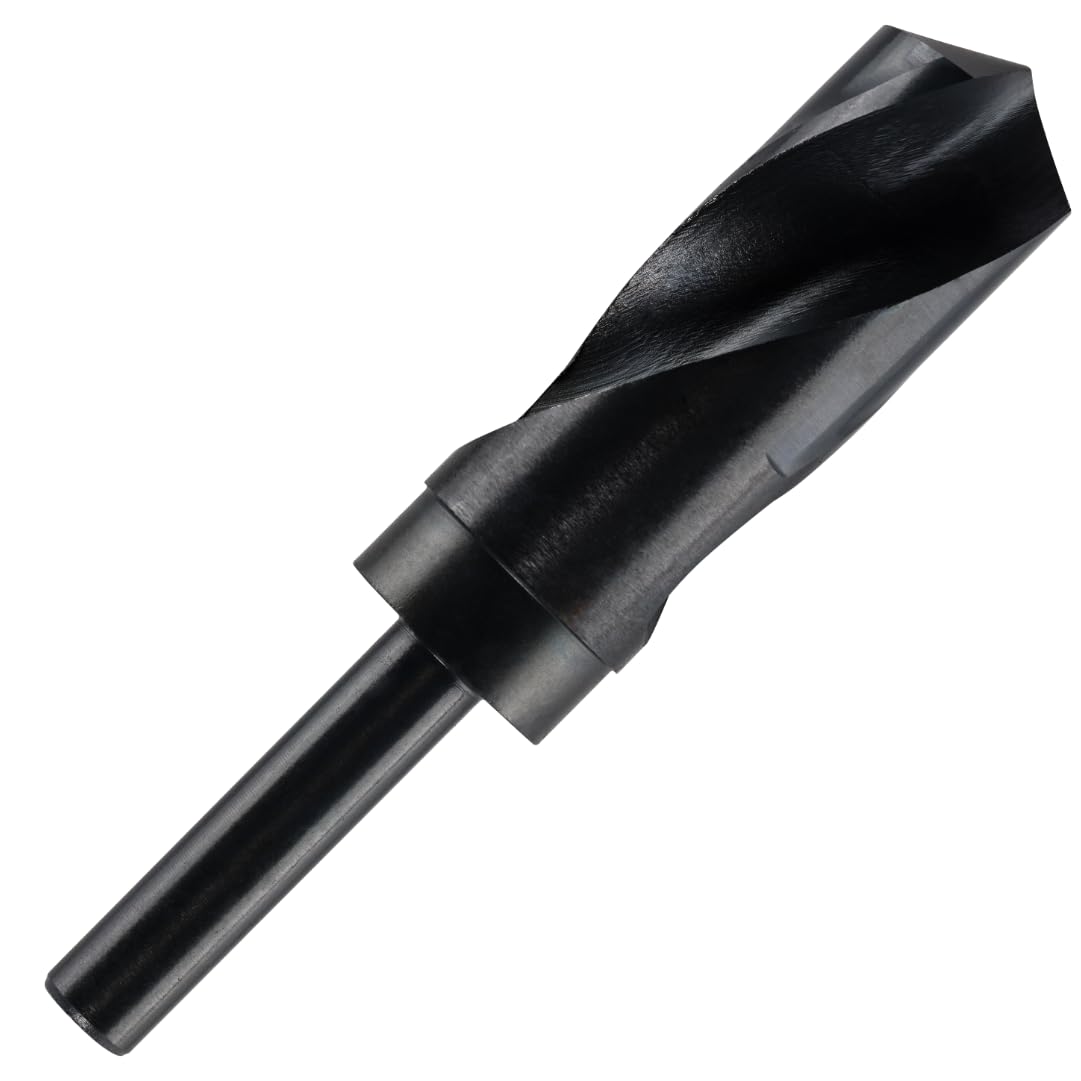 32mm HSS Blacksmith Drill Bit - Reduced Shank Drill for Aluminium, Steel, Wood, Plastic, Non-Ferrous Etc.