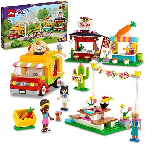 LEGO 41701 Friends Mercado de Comida Cal