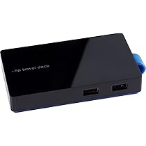 Amazon.com: HP USB Travel Dock (T0K30AA#ABA) Port Replicator 