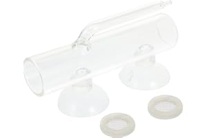 BCOATH 1 Set Fish Tank Incubator Glass Containers Fishing Tumbler Glass Aquarium Shrimp Breeding Box Fish Container Transparent High Borosilicate Glass Crystal Shrimp Fish Eggs