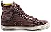 Diesel Men's Magnete Exposure Stripe Sneaker, Wine, 10.5 M US
