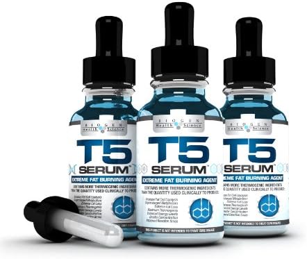x3 T5 Fat Burners Serum XT : Strongest Legal Diet Pills Alternative (3 Month Supply)
