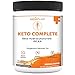 Keto Supplement - Exogenous Ketones (BHB) + 4g BCAA - Ideal for Ketosis Diet, Energy, Performance & Focus - Orange Mango Flavor Drink Powder - Sapien Labs