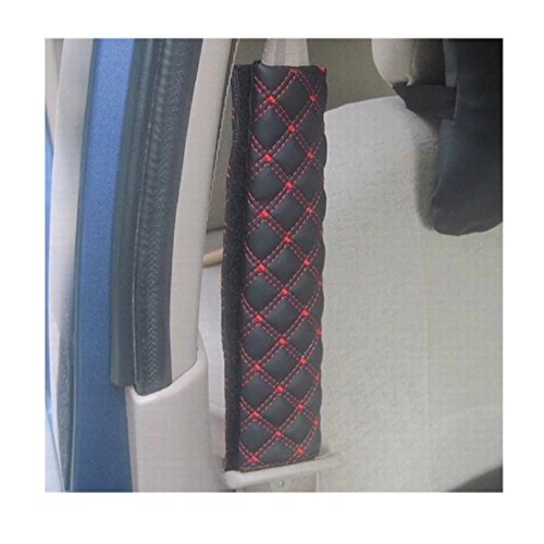 Click Here to See More Images Iuhan® New 1 Pair Car Safety Seat Belt Shoulder Pads Cover Cushion Harness Pad (Red)