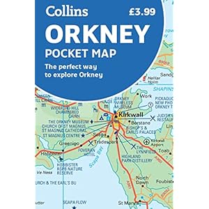Orkney Pocket Map: The Perfect Way to Explore Orkney Landkaart – Gevouwen Kaart, 7 februari 2019