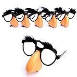 Dazzling Toys Nose, Eyebrows & Mustache Glasses - 12 Pieces (D045/2)