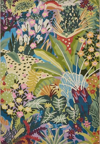 Loloi Botanical Collection BOT-05 Multi 7'-10" x 11'-2" Indoor/Outdoor Area Rug