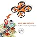 Mini Quadcopter Drone, F36 Mini RC Drone 2.4G 4CH 6Axis Gyro Remote Control Nano Drone RTF for Kids Adults Beginners - Headless Mode, 3D Flip, One Key Return