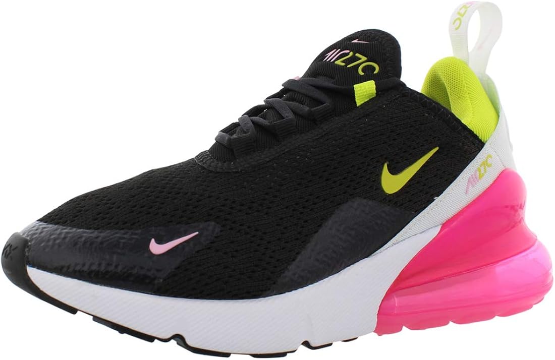 nike air max 270 black cyber pink