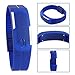 Padgene LED Wrist Watch - Silicone Rubber Gel Jelly Unisex Bracelet, Digital Band, Indigo