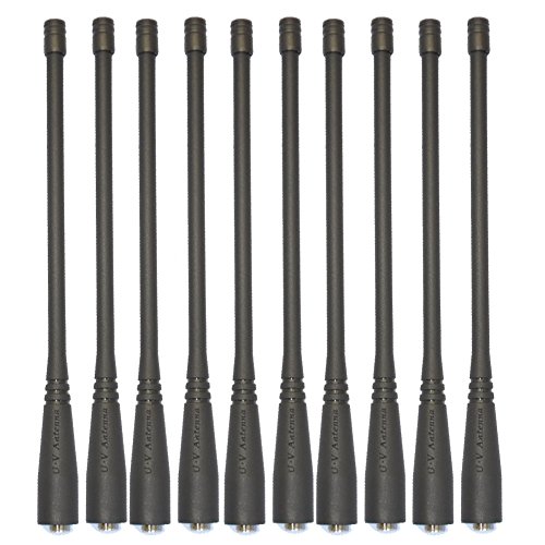 Tenq 10  Dual Band Antenna Sma-f 136-174&400-520mhz for Baofeng Uv-5r/5ra/5rb/5rc/5rd/5re/5replus/3r+