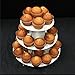 Adorox 3-Tier White Round (12