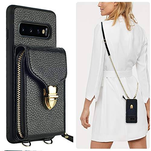 S10 Plus Samsung Galaxy S10 Crossbody Case JLFCH Galaxy S10 Plus