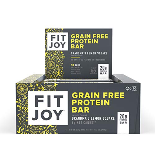 FitJoy Protein bar, Gluten Free, Grain Free, Low Sugar, High Protein