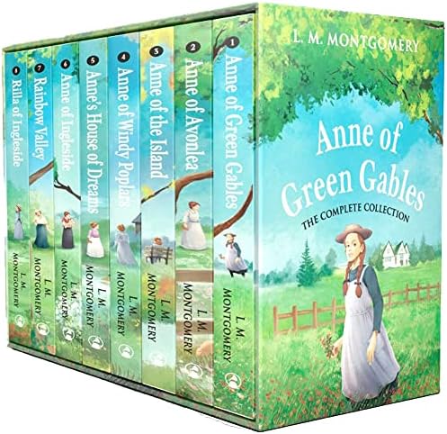 Anne of Green Gables The Complete Collection 8 Books Box Set By