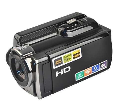 Video Camcorders, CamKing 6053 Portable Digital Video Camera Max 24.0 MP 1080P Camcorder HD Support WIFI and IR 3.0 Inches Touch Screen Camera Recorder