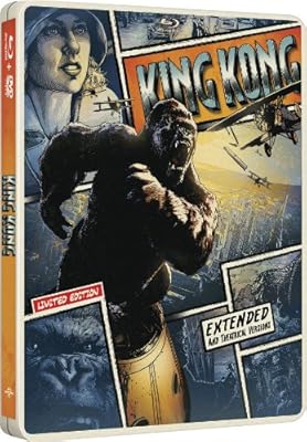 King Kong (Steelbook) (Blu-ray + DVD + DIGITAL with UltraViolet)
