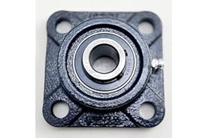 RCPW 5/8" Bore Four-Bolt Flange Salt Spreader Bearing Replaces SnowEx D6512, 75660