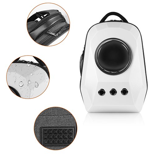 image for Blitzwolf Large Capacity Diamond Space Capsule Pet Carrier Backpack wi