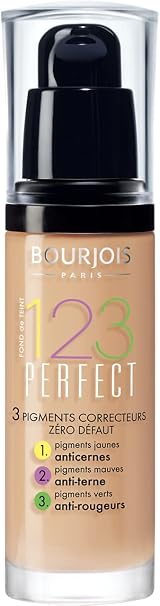 Bourjois 1 2 3 Perfect Foundation 53 Light Beige 30ml
