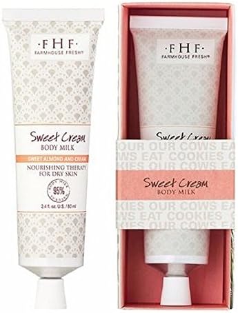 Farmhouse Fresh Sweet Cream Body Milk Travel Lotion, 2.4 oz.