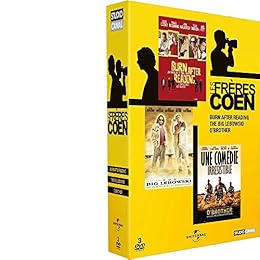 Les Frères Coen - Coffret - Burn After Reading + The Big Lebowski + O'brother - Pack
