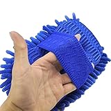 Generic Fiber Sponge Car Wash Gloves
