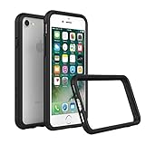 iPhone 7 Case - RhinoShield [CrashGuard] Bumper [11 Ft Drop Tested] No Bulk [ShockProof] Thin Lightweight Protection - Slim Rugged Cover [Black]