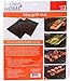 Kitchen Home - BBQ Grill Mats -100% Non-stick, Heavy Duty, Reusable, BPA and PFOA Free BBQ Grilling Accessories - 15.75 x 13 - (Set of 2)