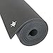 Extra Long Professional Yoga Mat, Extremely Durable, Non Toxic, Ashtanga Approved (Black)
