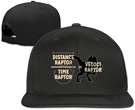 Veloci Raptor Flat Bill Snapback Hats Baseball Caps For Men Women