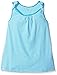 Crazy 8 Girls' Blue Striped Bow-Shoulder Tee