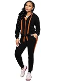 Nimsruc Two Piece Outfits For Women Jogging Suits
