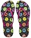 Showaflops Women's Antimicrobial Shower & Water Sandals - Emoji