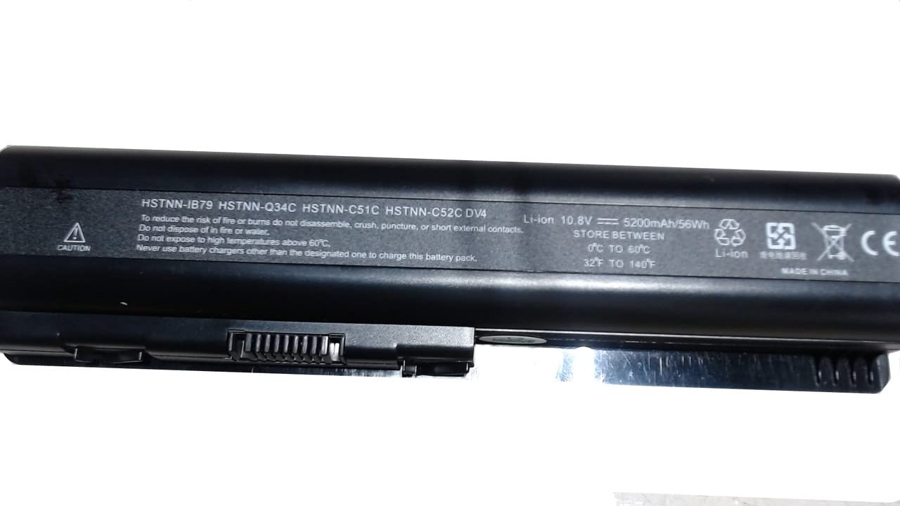 Uniamy Laptop Replacement Battery For Pavilion G61-110SA G61-401SA G61-420EA G61-406SA G61-410SA G61-415SA DV6-2105EA DV6-2106EA DV6-2112SA DV6-2113SA KS526AA EV06055 484170-001 485041-001