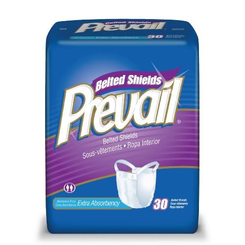 Prevail Premium Belted Undergarment, Extra Absorbency, 30 Undergarments (Pack of 4) image
