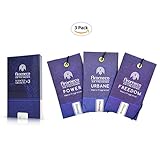 Aromeco Car Air Freshener - Wardrobe Freshener - Shoe Freshener - Toilet Freshener - Room Freshener - Scented Sachet - Men's Fragrance - Mixed, Pack of 3