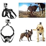 ATian Dog Harness Chest Fetch Strap Camera Mount For GoPro Hero4,Hero3+,Hero3,Hero2 and Hero