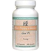 Gui Pi Tang (120 capsules, 500mg each) - Blue Poppy
